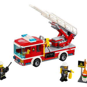 Lego City 60107 | Feuerwehrfahrzeug mit fahrbarer Leiter | 2