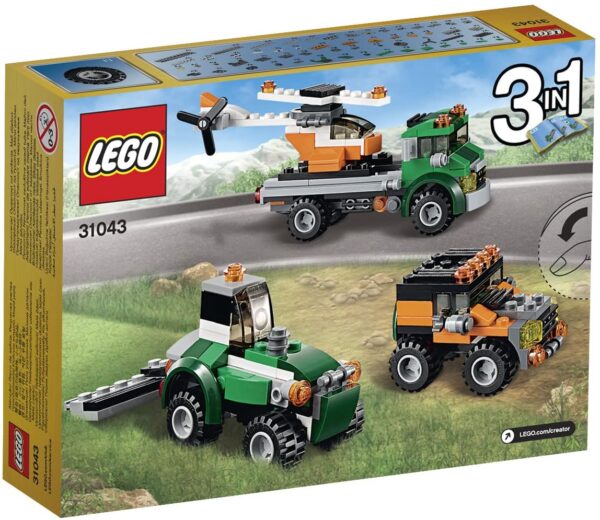Lego Creator 3in1 31043 | Hubschrauber Transporter | 2