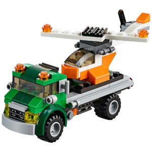 Lego Creator 3in1 31043 | Hubschrauber Transporter | 3
