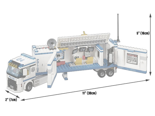 LEGO City Polizei-Überwachungs-Truck 60044 | 7