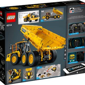 LEGO® Technic Knickgelenkter Volvo-Dumper (6x6) 42114 | 2